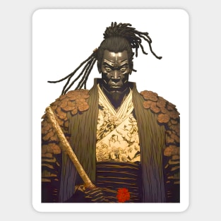 Yasuke the Black Samurai in Feudal Japan (1579) No. 1 Magnet